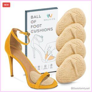 Gel Metatarsal Pads Ball of Foot Cushions All Day Pain Relief Comfort Inserts